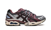 ASICS Gel-Nimbus 9 Truffle Grey Dark Cherry 7