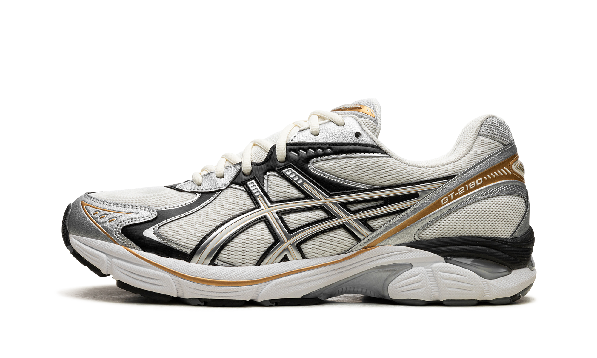ASICS GT-2160 Cream Pure Silver Gold 5