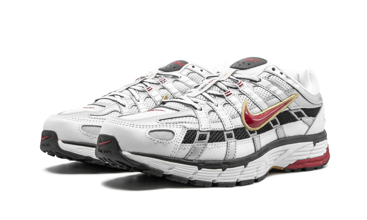 Nike P-6000 White Gold Red (W)