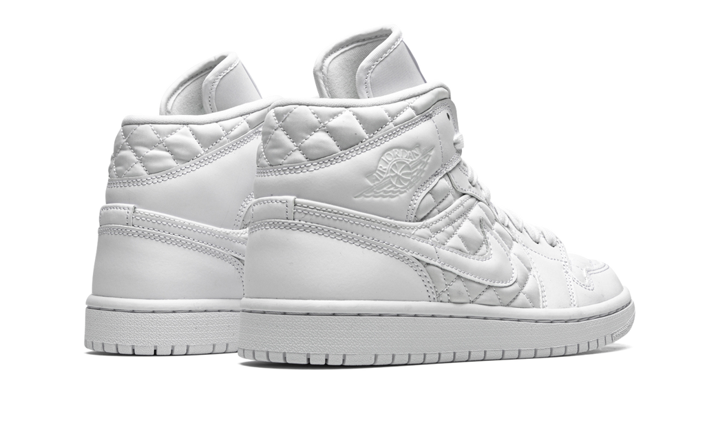 Air Jordan 1 Mid Quilted White (W)