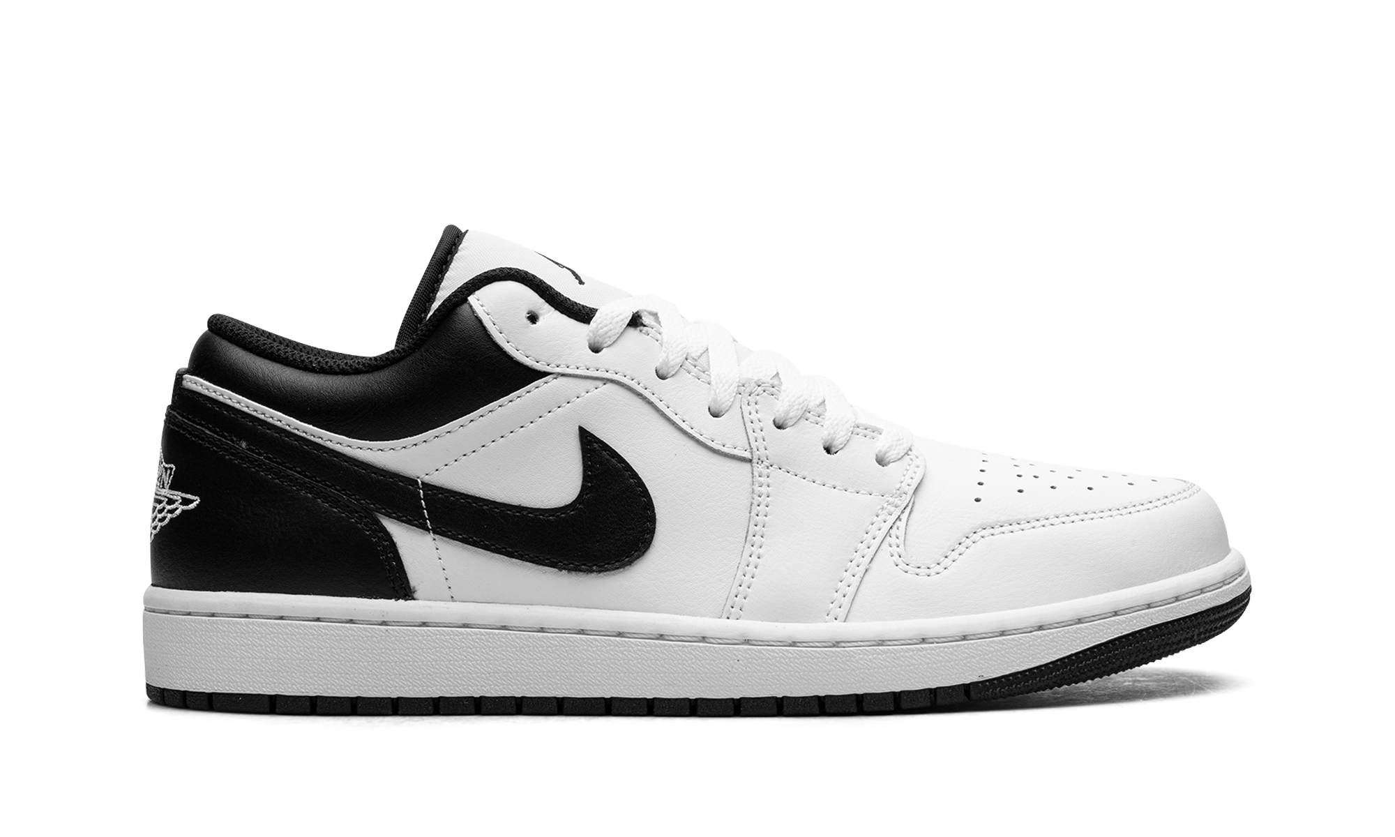 Jordan 1 Low White Black 7