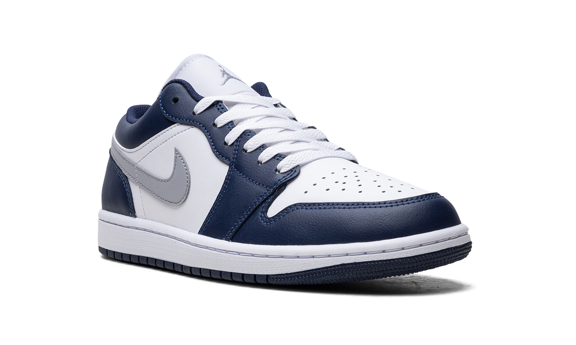 Jordan 1 Low Wolf Grey Midnight Navy 2