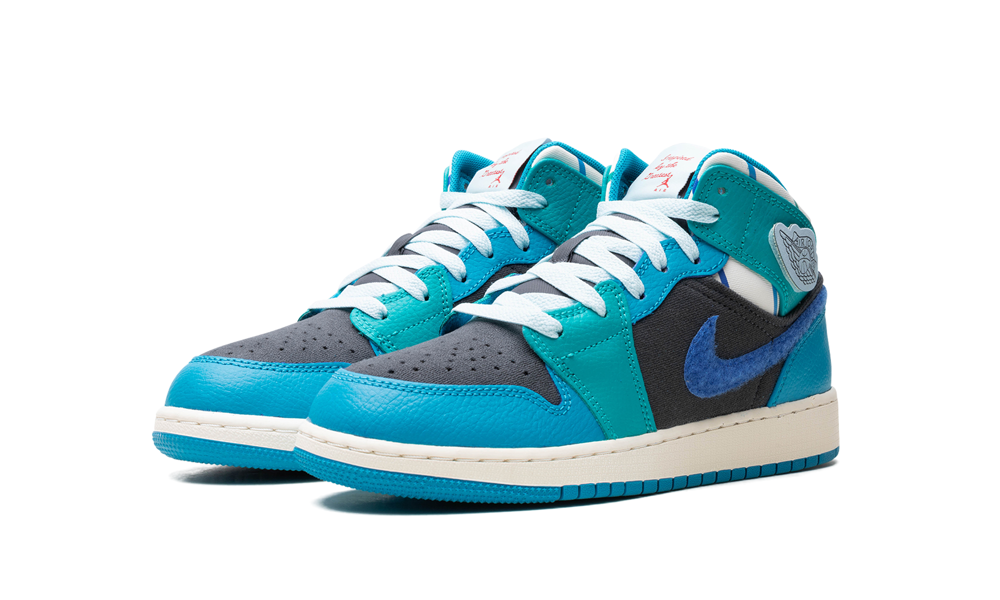 Jordan 1 Mid Inspired by the Greatest Aquatone (GS) 3