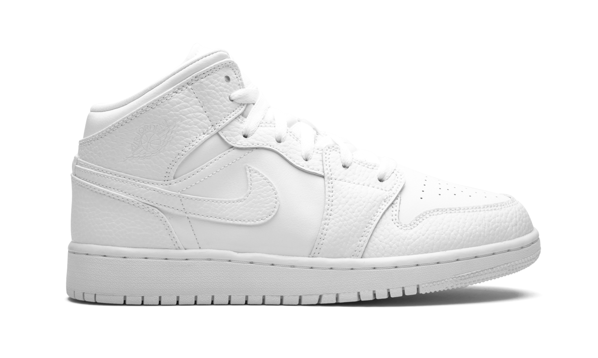 Jordan 1 Mid Triple White (GS) 7