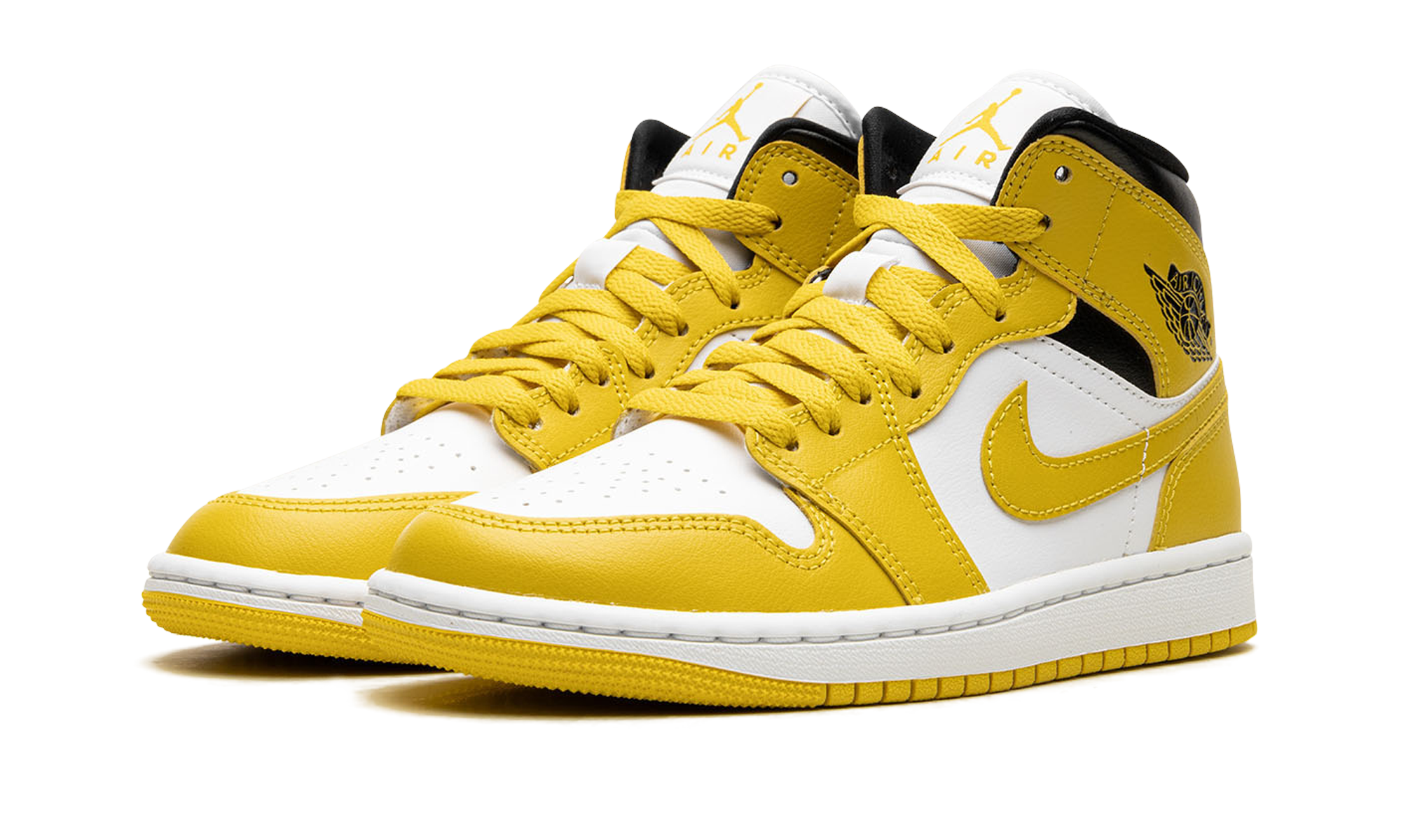 Jordan 1 Mid Vivid Sulfur (W) 3