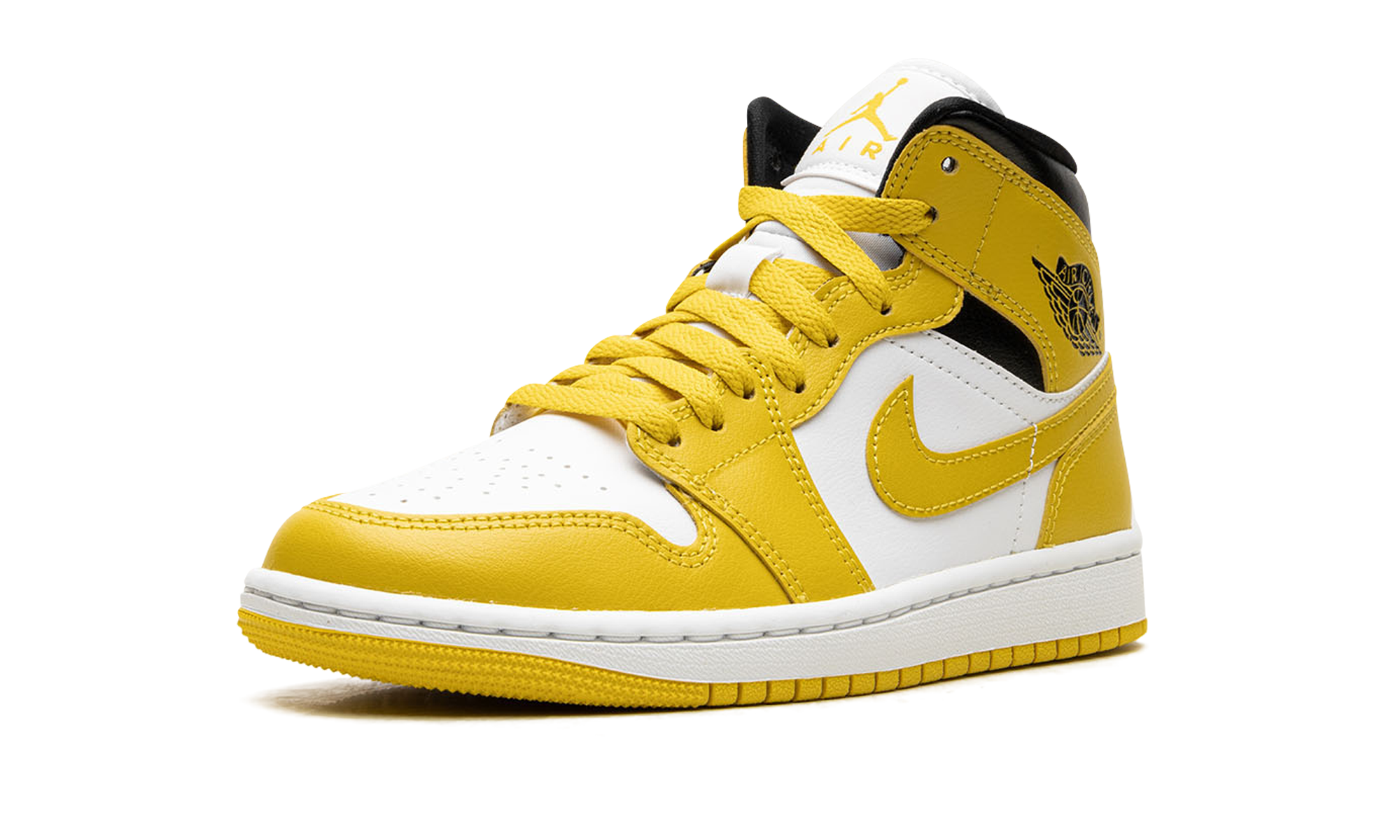 Jordan 1 Mid Vivid Sulfur (W) 5