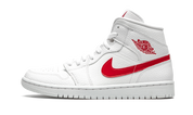 Jordan 1 Mid White University Red (W) 2