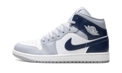 Jordan 1 Mid Wolf Grey Midnight Navy 2