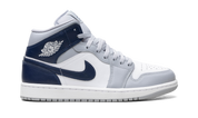 Jordan 1 Mid Wolf Grey Midnight Navy 6
