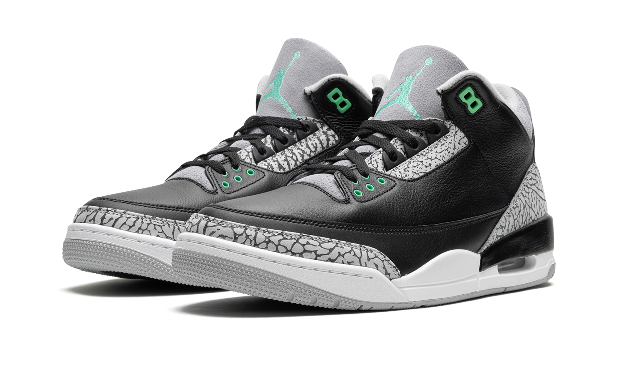 Jordan 3 Retro Green Glow 3