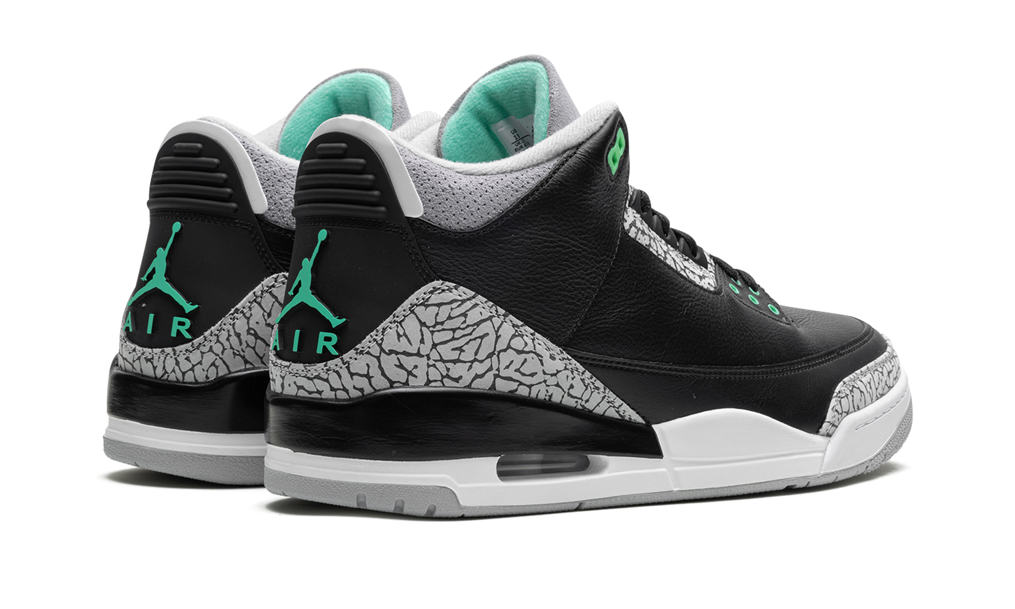 Jordan 3 Retro Green Glow 4