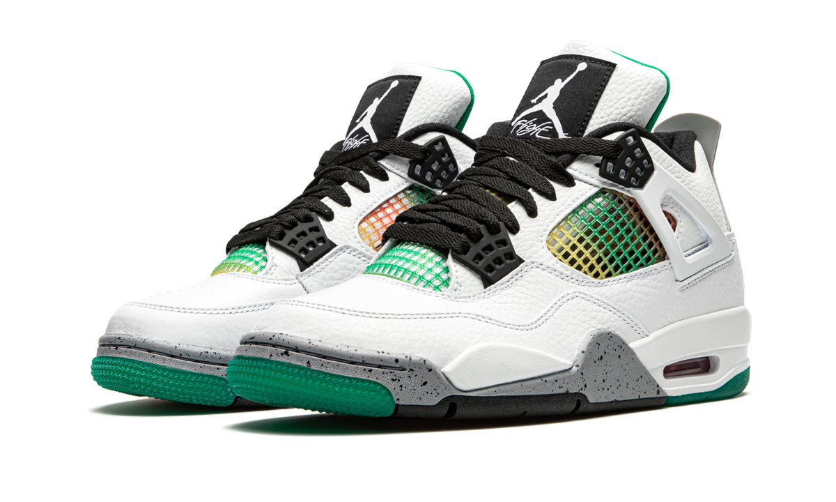 Jordan 4 Retro Lucid Green Rasta (W) 3