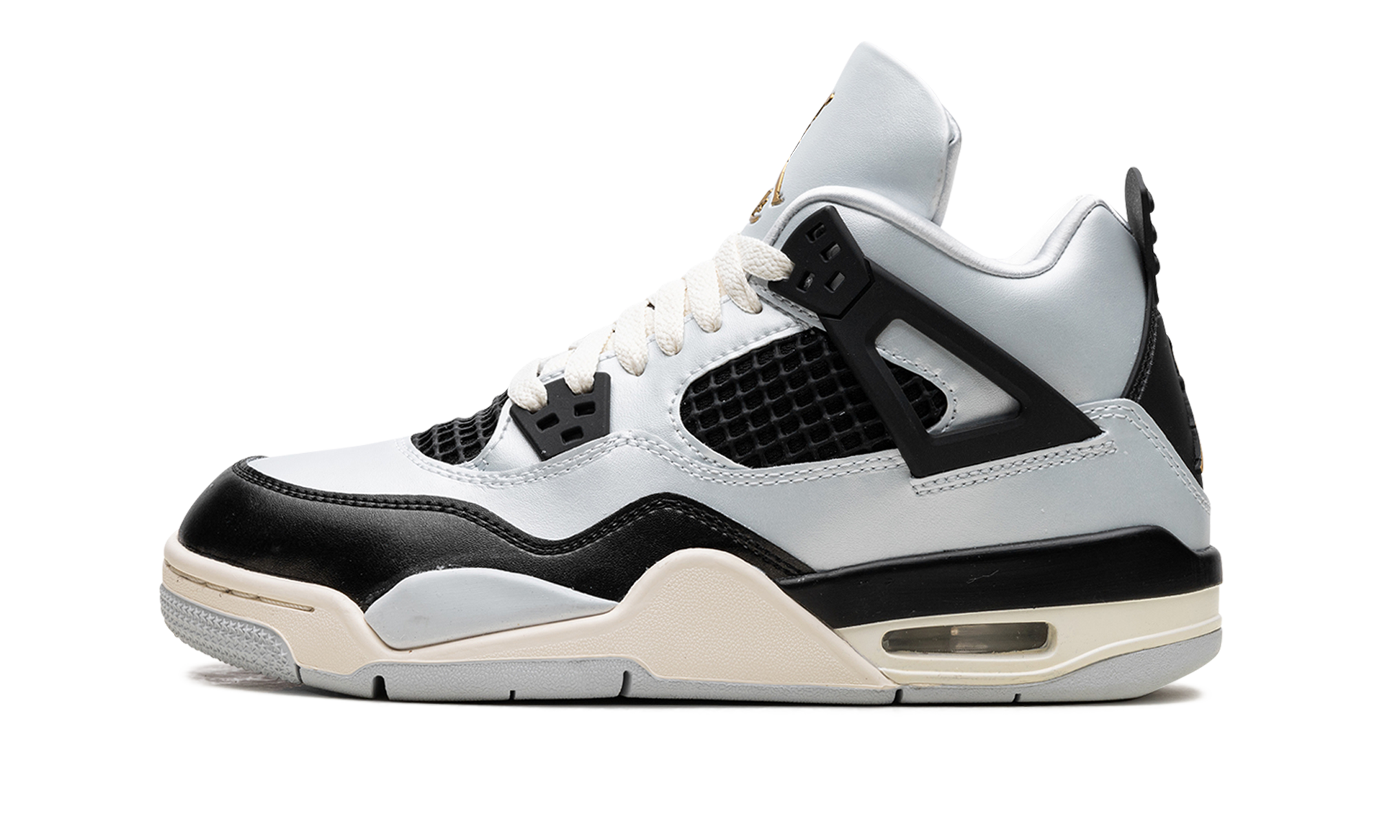 Jordan 4 Retro Platinum Gold (GS) 1