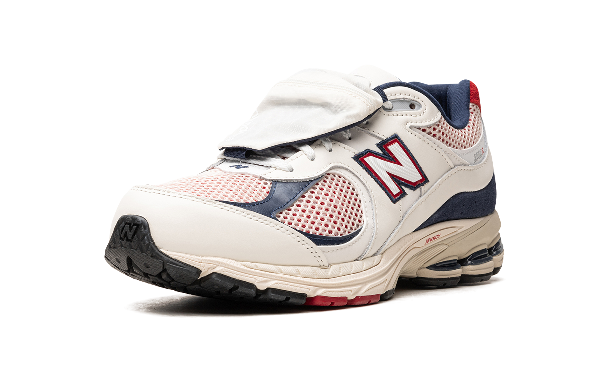 New Balance 2002R Team Red Navy Pouch 5