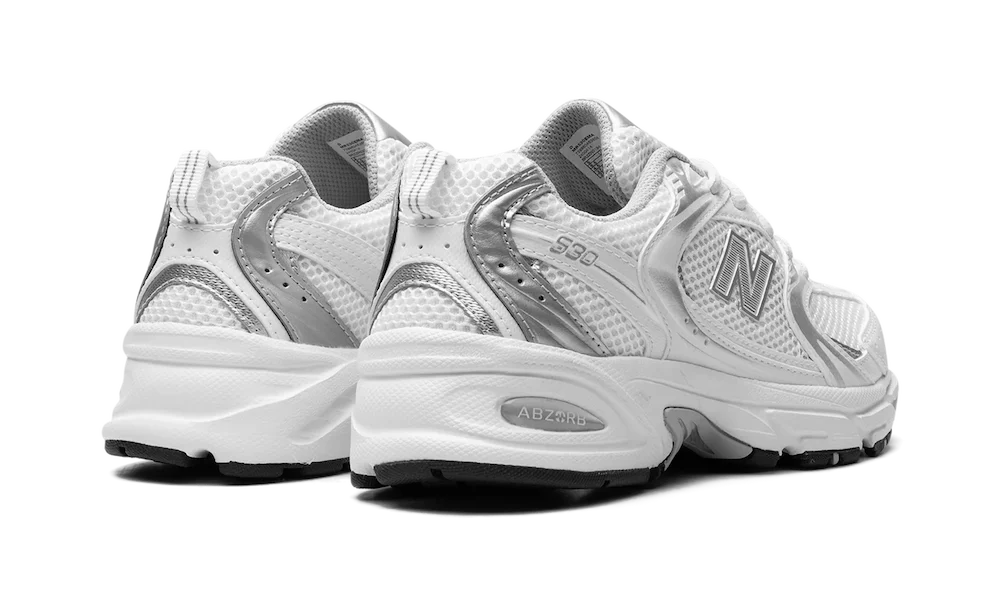 New Balance 530 MUNSELL Silver White 3