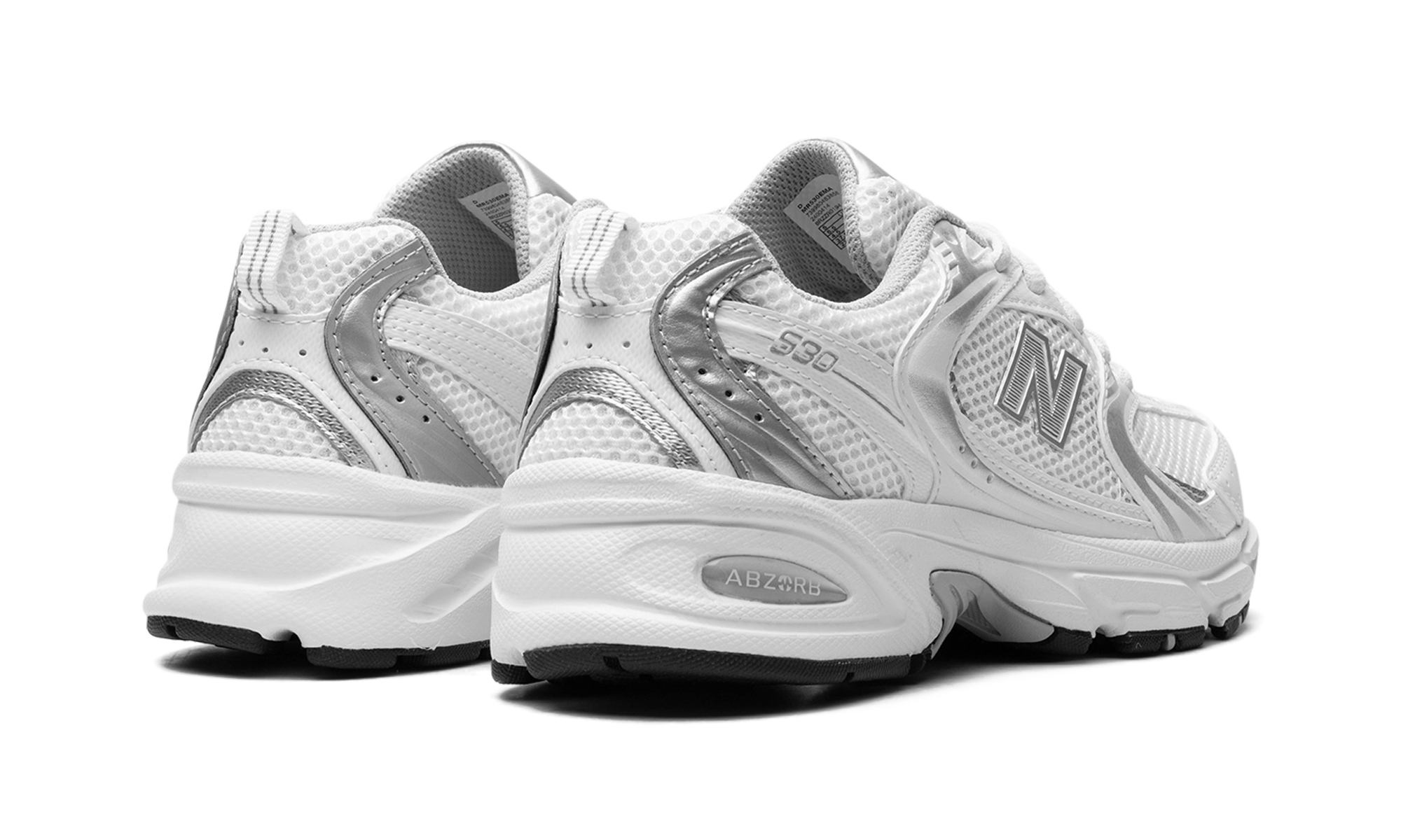 New Balance 530 MUNSELL Silver White 8