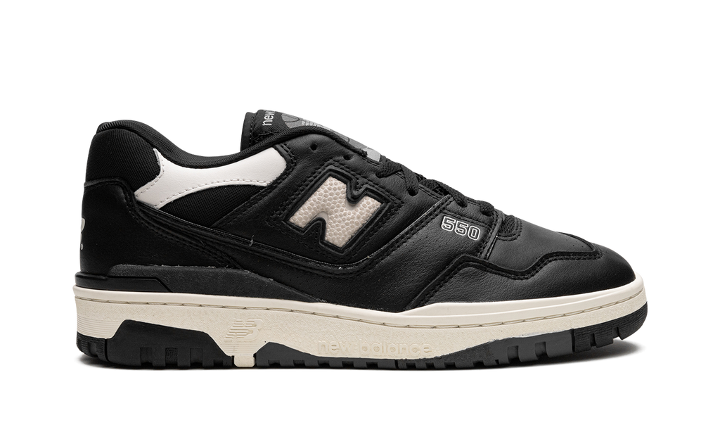 New Balance 550 Black Cream White 7