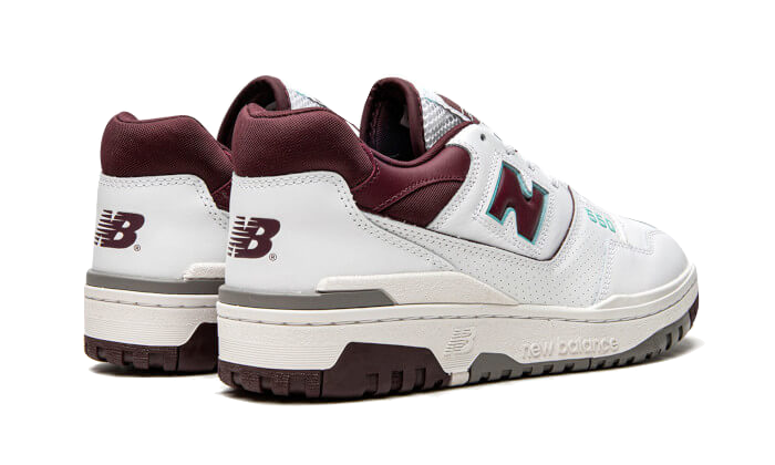 New Balance 550 Burgundy Cyan 3