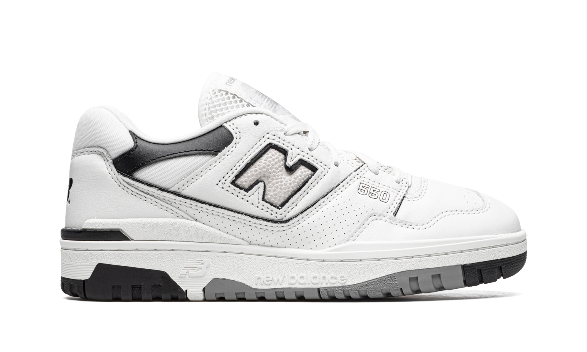 New Balance 550 Cream Black 10