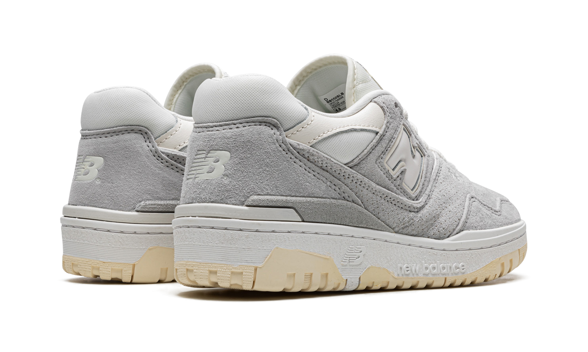 New Balance 550 Grey Suede 4