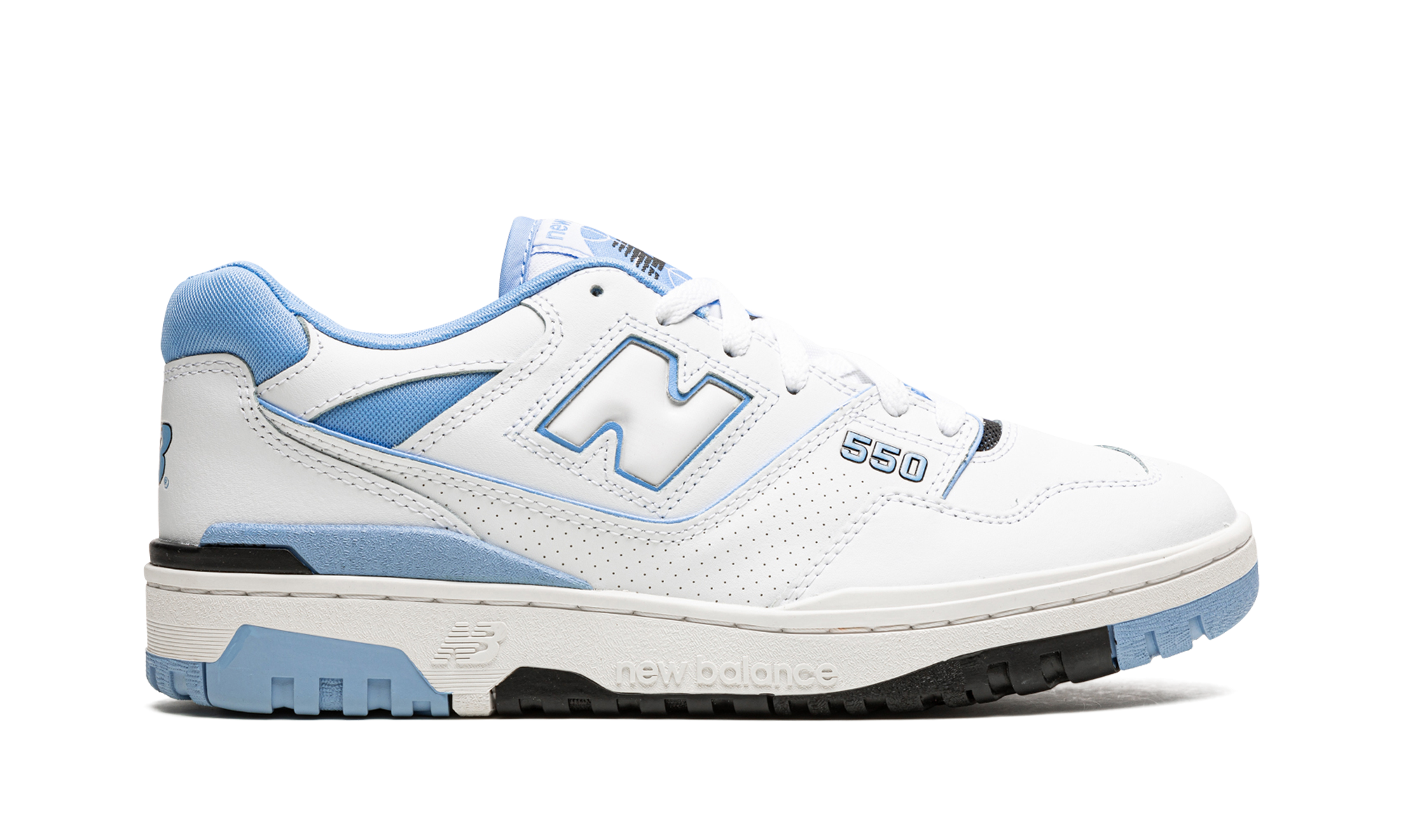 New Balance 550 UNC White University Blue 6