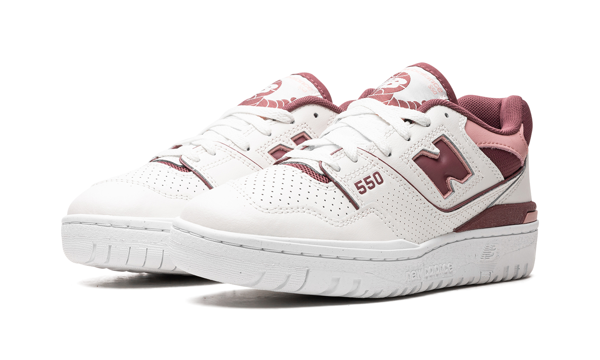 New Balance 550 Washed Burgundy (W) 3