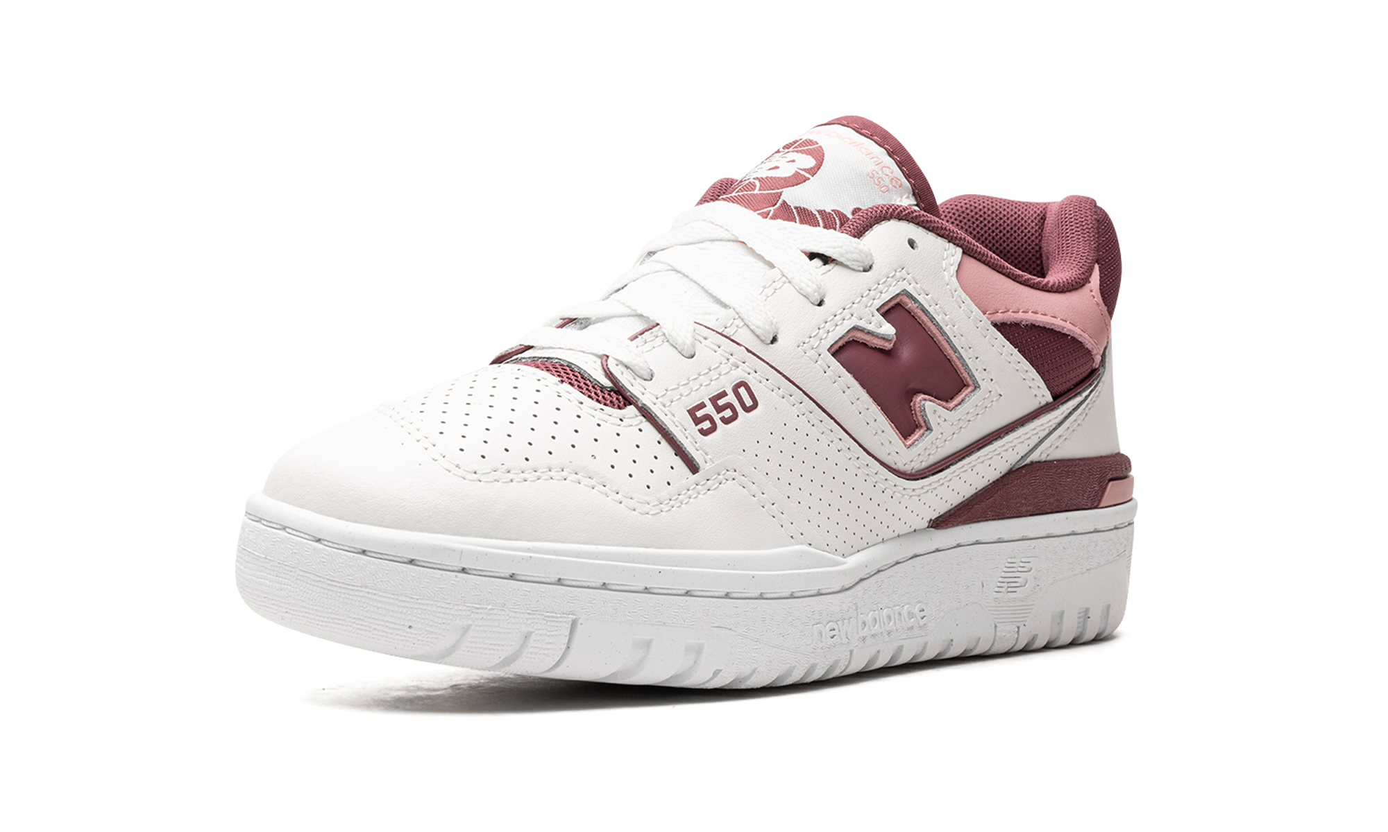 New Balance 550 Washed Burgundy (W) 5