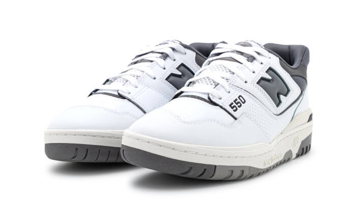 New Balance 550 White Dark Gray 2