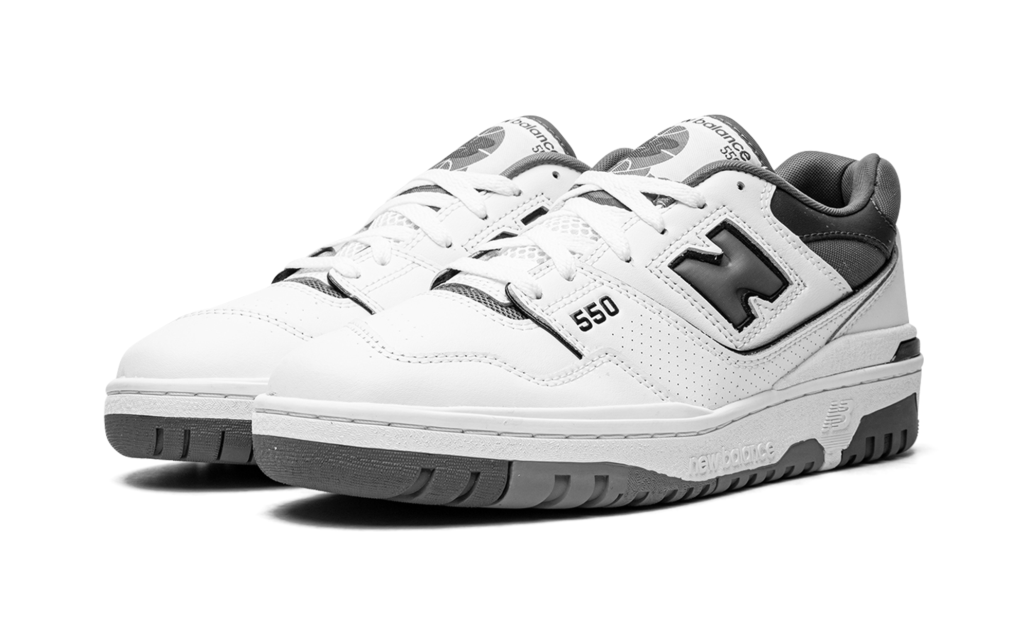 New Balance 550 White Dark Gray 6