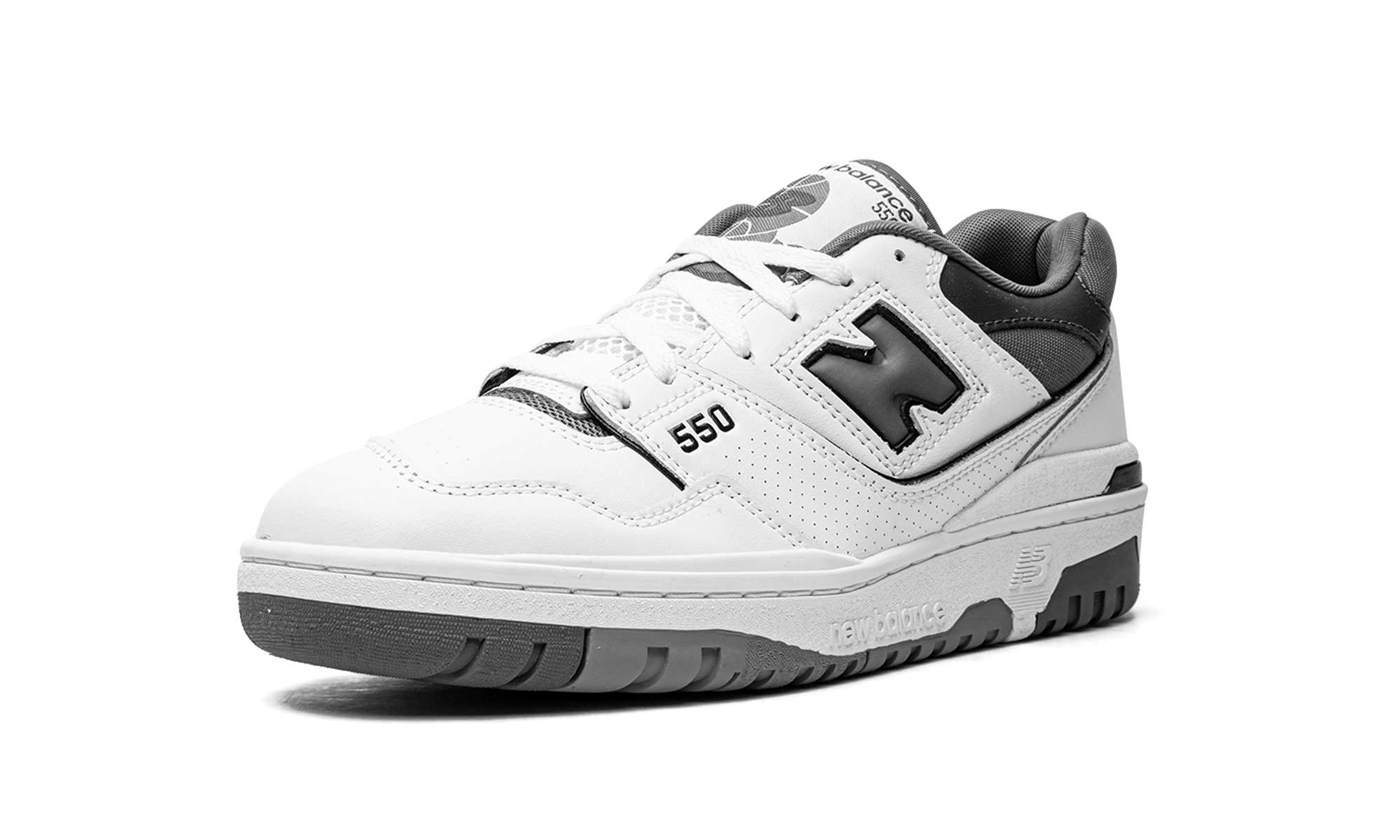 New Balance 550 White Dark Gray 8