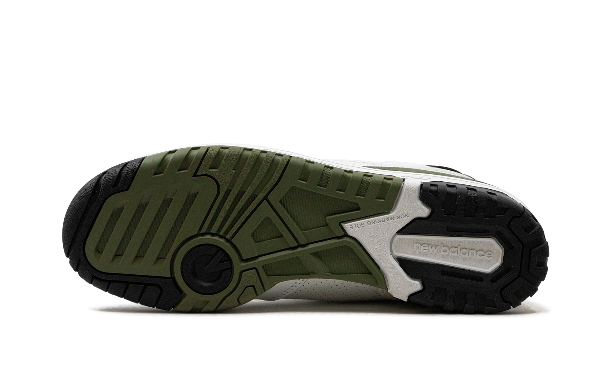 New Balance 550 White Dark Olivine 6