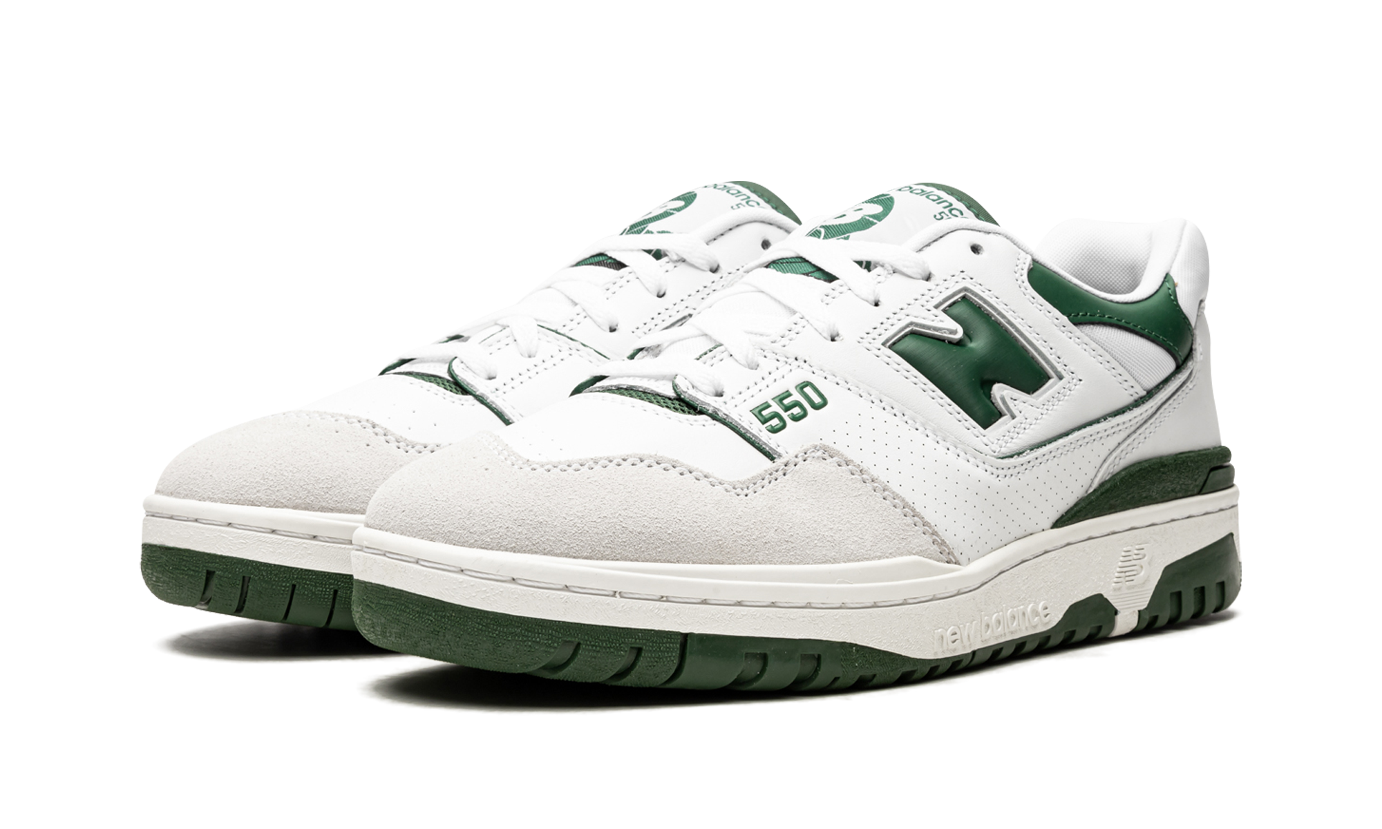New Balance 550 White Green 5