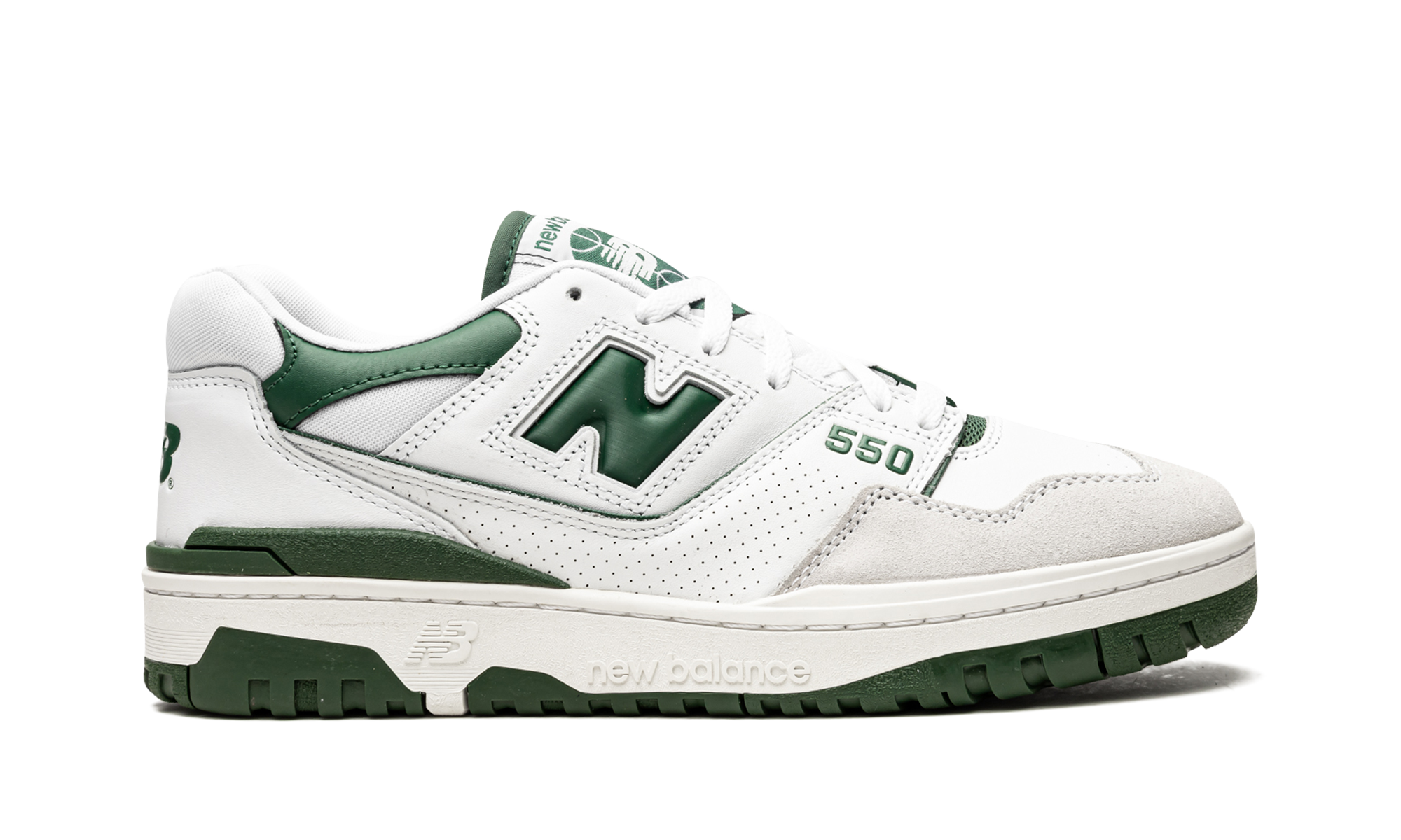 New Balance 550 White Green 9