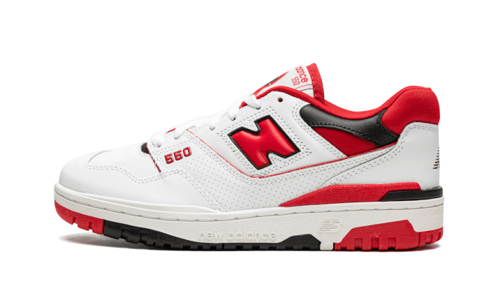 New Balance 550 White Red 1