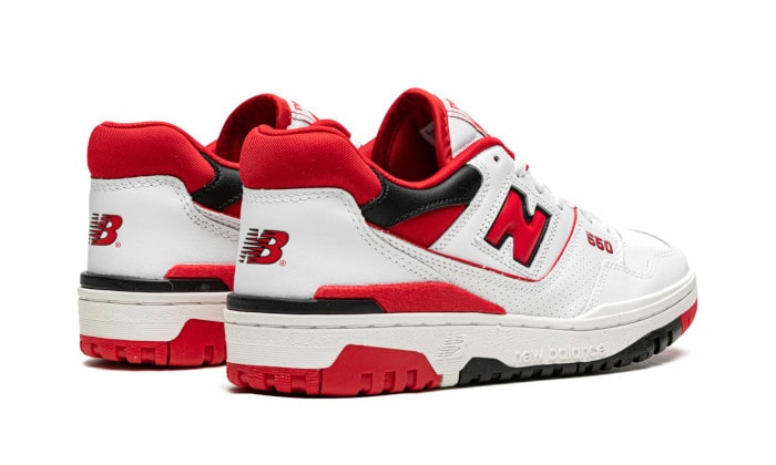 New Balance 550 White Red 3