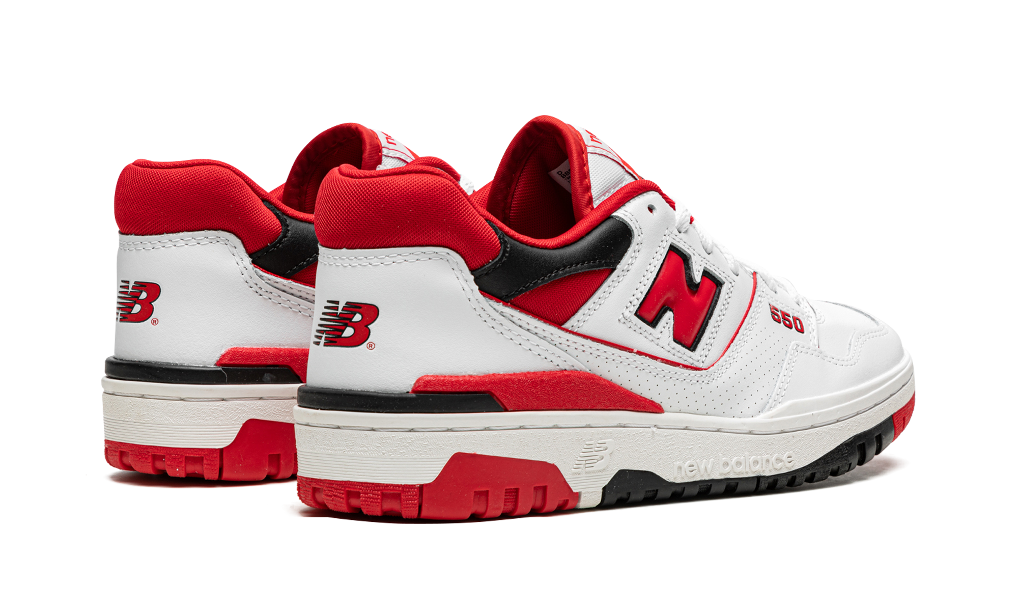 New Balance 550 White Red 8