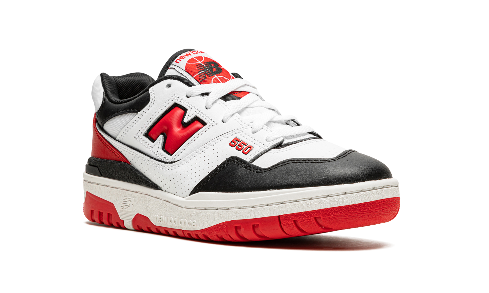 New Balance 550 White Red Black