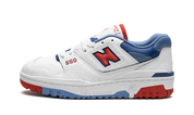 New Balance 550 White True Red Atlantic Blue 1