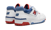 New Balance 550 White True Red Atlantic Blue 4
