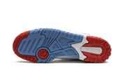 New Balance 550 White True Red Atlantic Blue 6