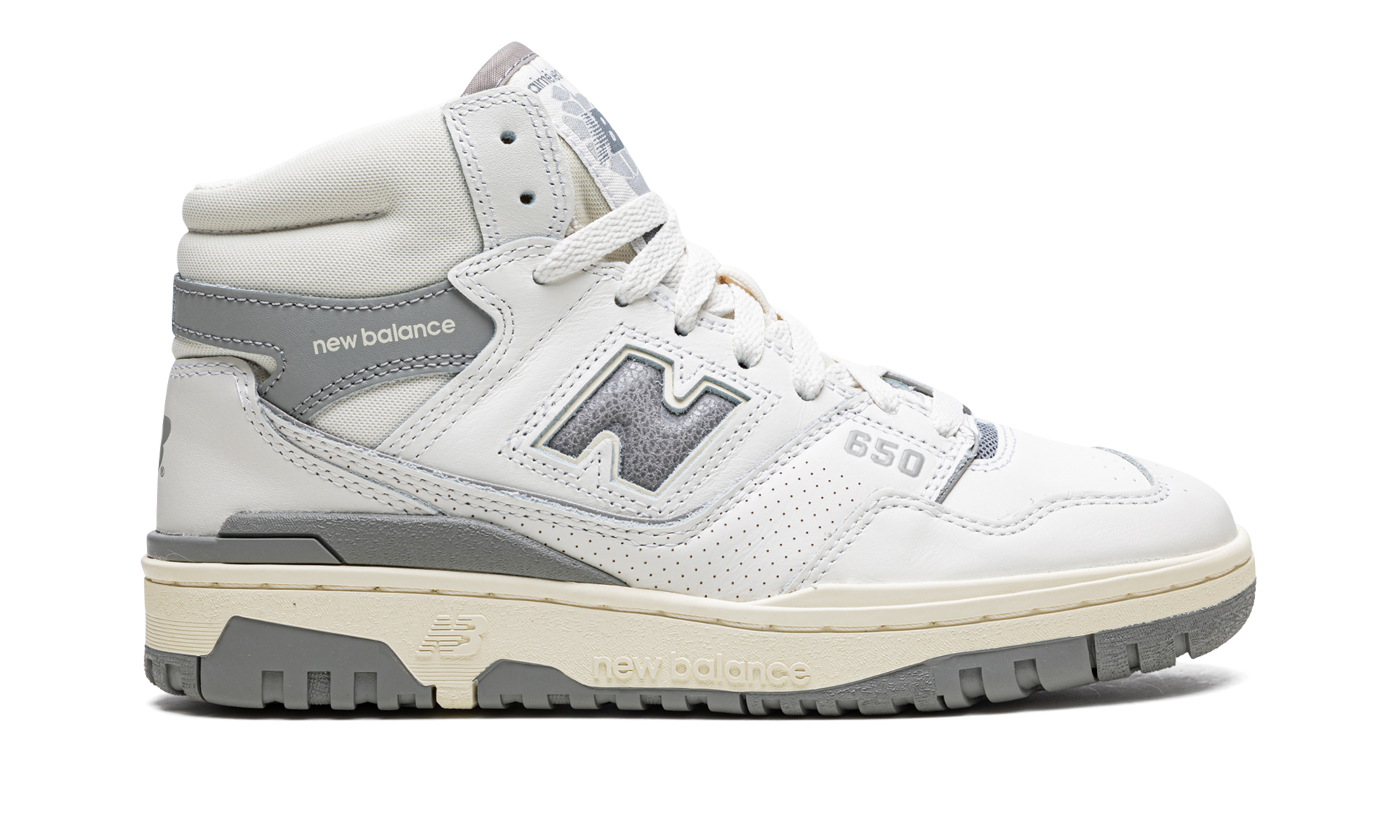 New Balance 650R Aime Leon Dore White Grey 6