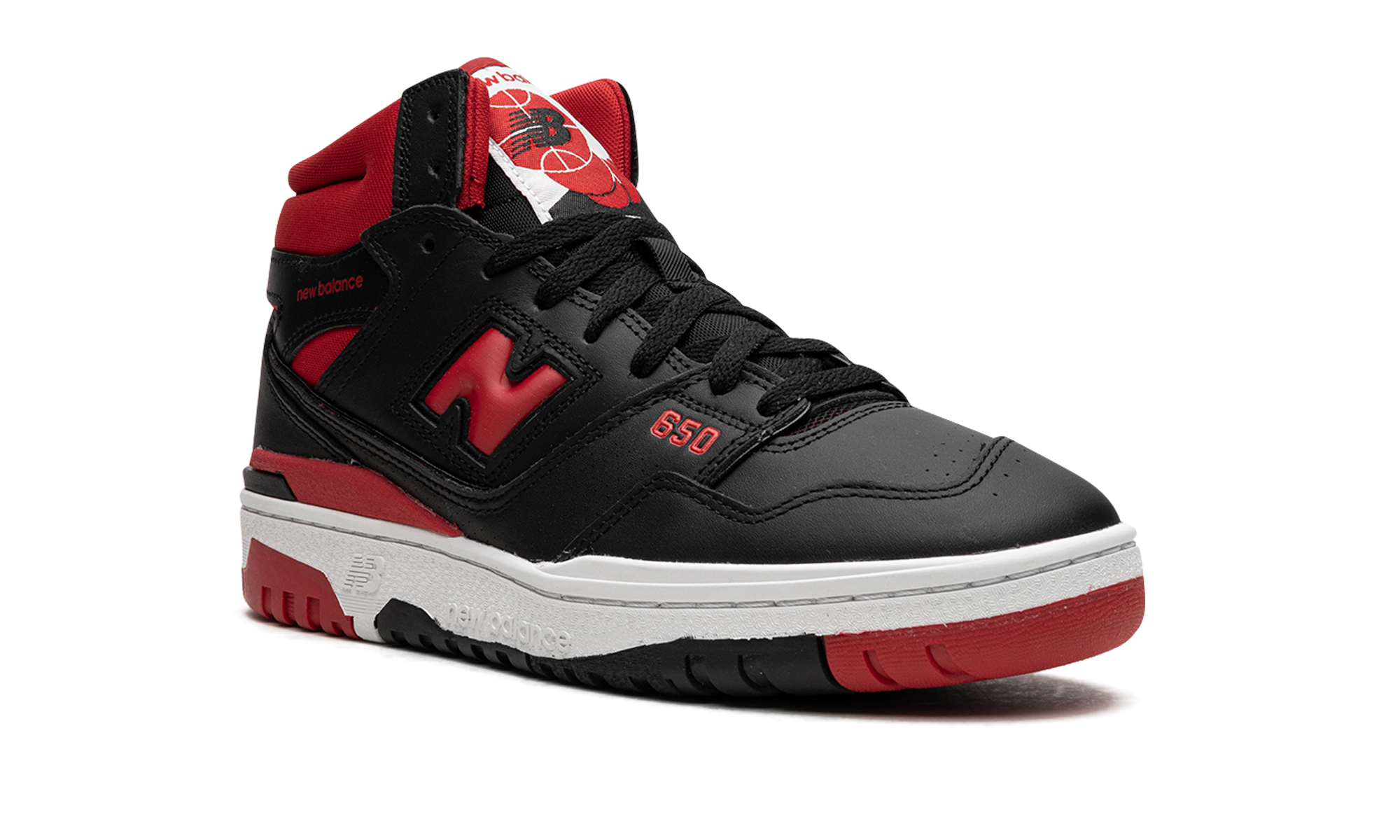 New Balance 650R Black Red