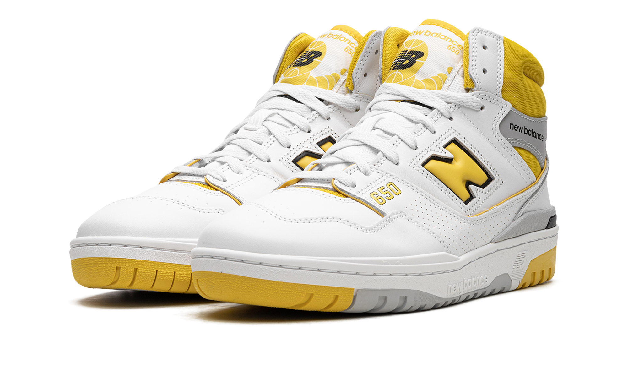 New Balance 650R White Yellow