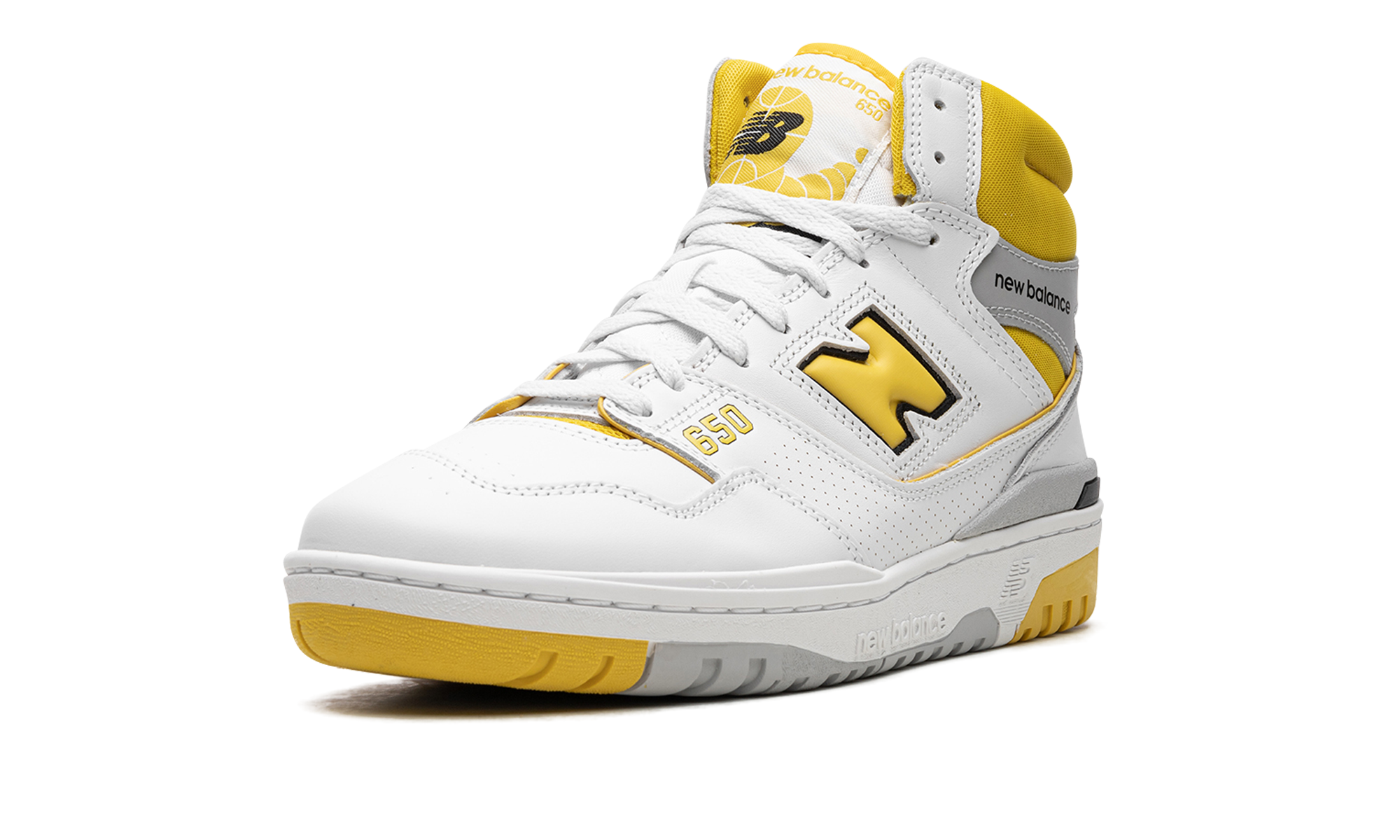 New Balance 650R White Yellow