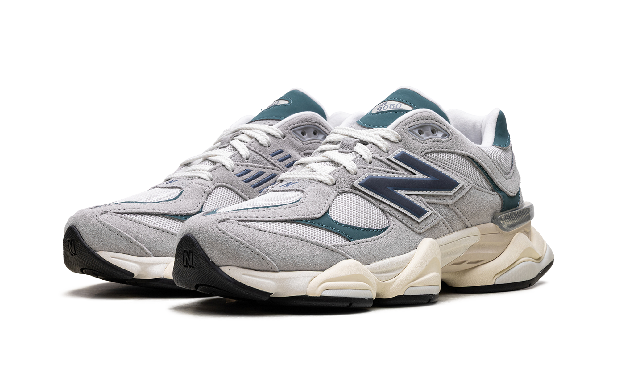 New Balance 9060 Concrete Vintage Indigo New Spruce 3