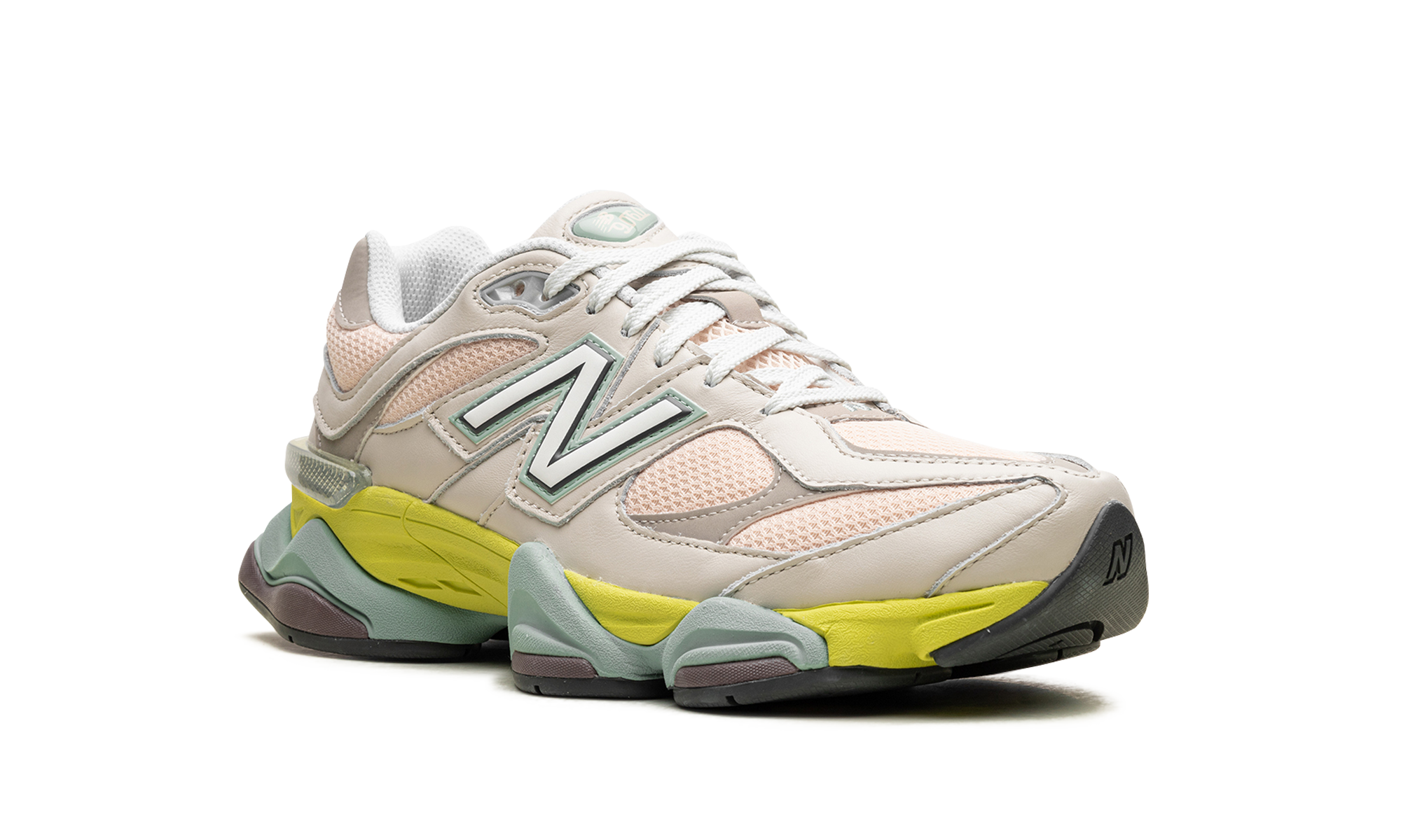 New Balance 9060 Moonbeam Vintage Rose Lime 2