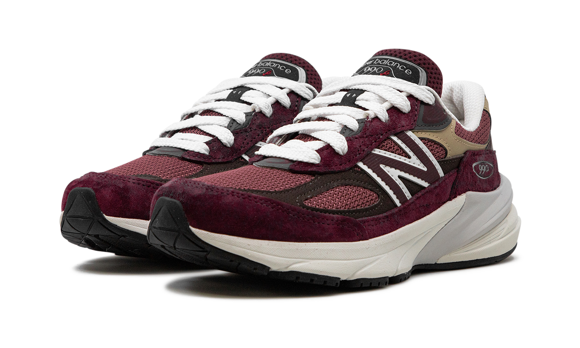 New Balance 990v6 Burgundy - Made in USA 3