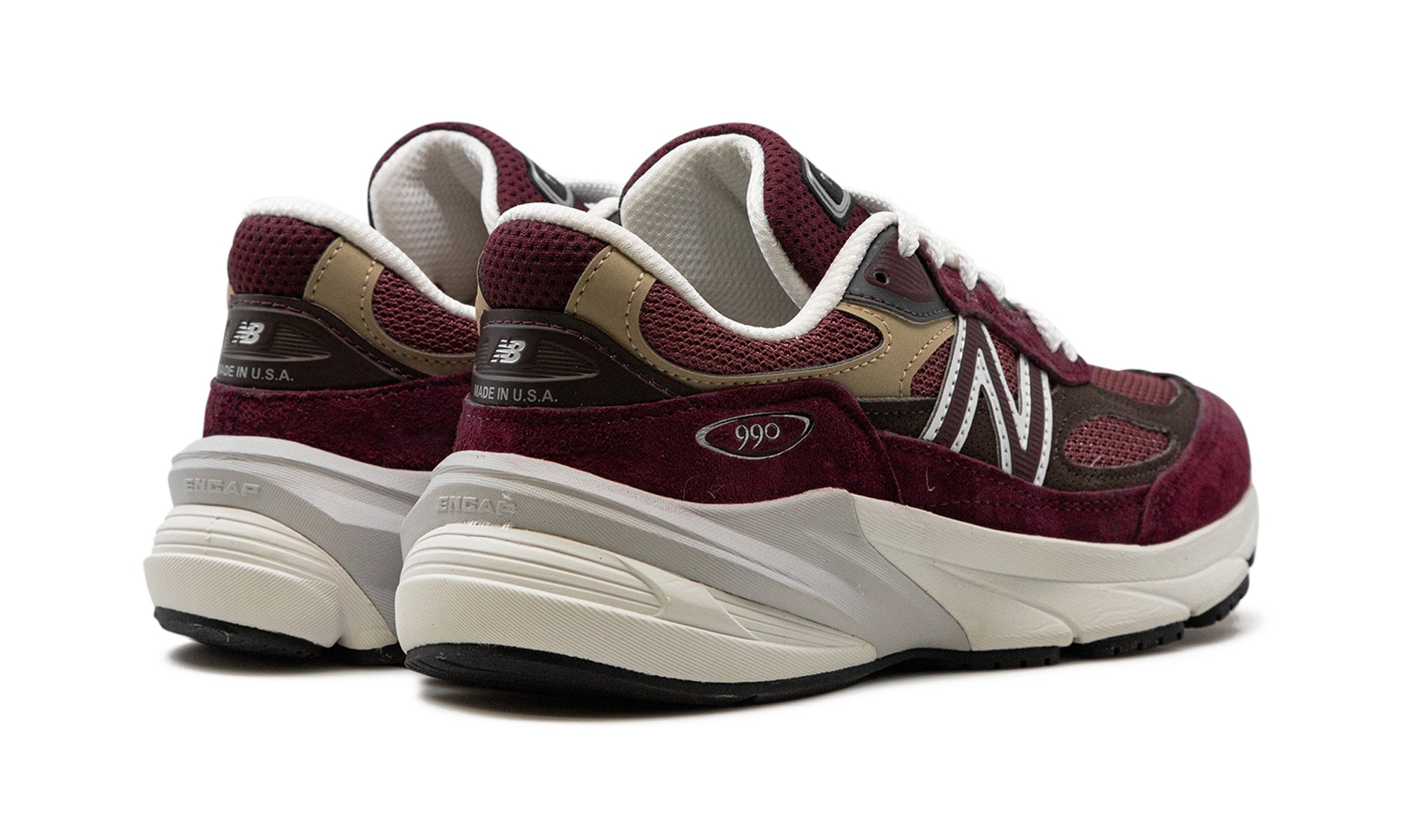 New Balance 990v6 Burgundy - Made in USA 4