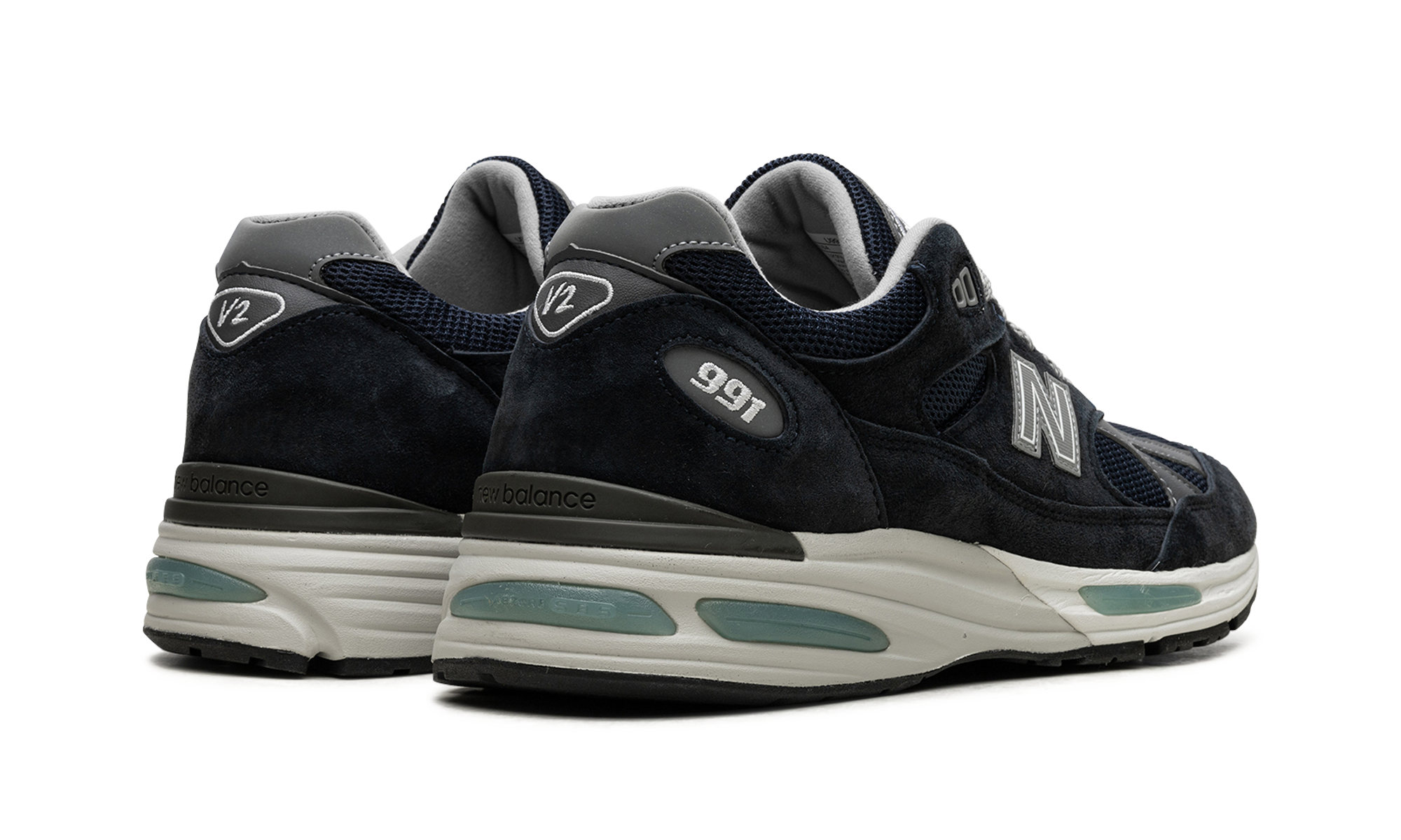New Balance 991v2 Dark Navy - Made in UK 4