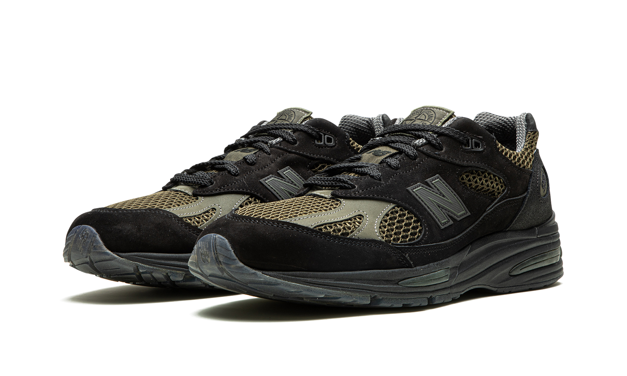 New Balance 991v2 x Stone Island Black - Made in UK 3